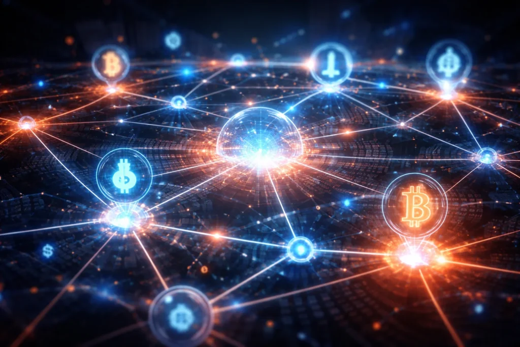 crypto payments network mesh funding